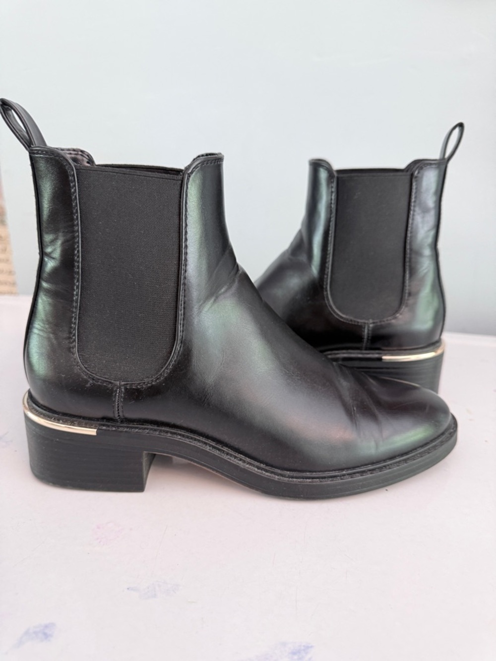 Zara Chelsea ankle boots